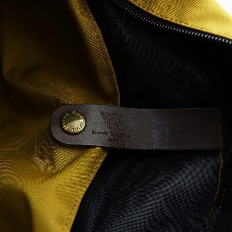エルベシャプリエ Herve Chapelier 舟型 トートバッグ ハンド ナイロン 