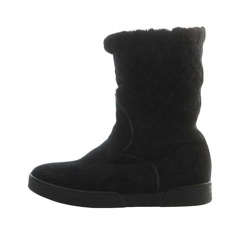 LOUIS VUITTON（ルイ・ヴィトン） ムートンブーツ スエード ボア