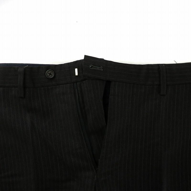 【中古】PAUL SMITH LONDON CERRUTI スーツ セットアップ テーラードジャケット シングル 2B 総裏地 スラックス L 黒 Paul Smith（ポール・スミス） PAUL SMITH LONDON CERRUTI スーツ