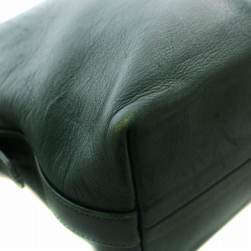 COACH コーチ オールドコーチ USA製 ショルダーバッグ レザー 緑