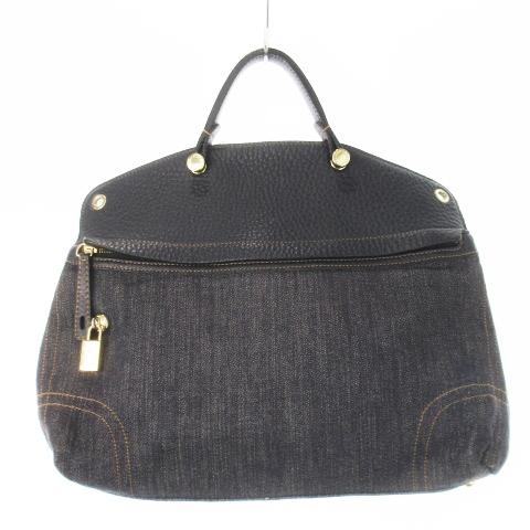 FURLA（フルラ） ハンドバッグ 2way ショルダーバッグ デニム 