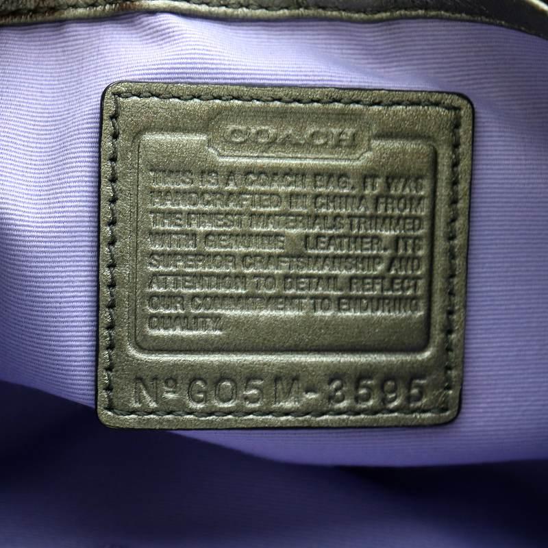 COACH コーチ 3595 ミニ シグネチャー アクセサリー ポーチ