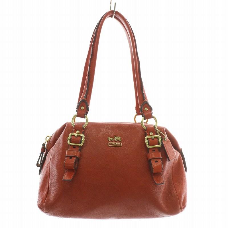 COACH（コーチ） ハンドバッグ トート ミニ レザー ロゴ ゴールド金具