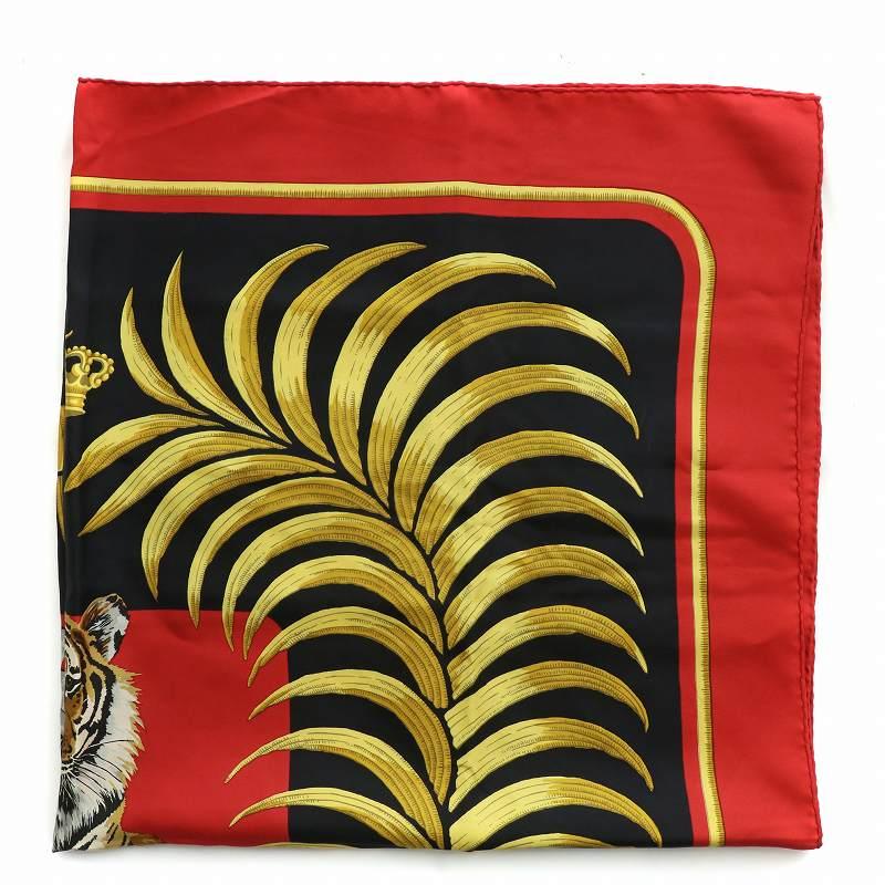 HERMES（エルメス） カレ90 Tigre Royal 王者の虎 スカーフ 絹 シルク