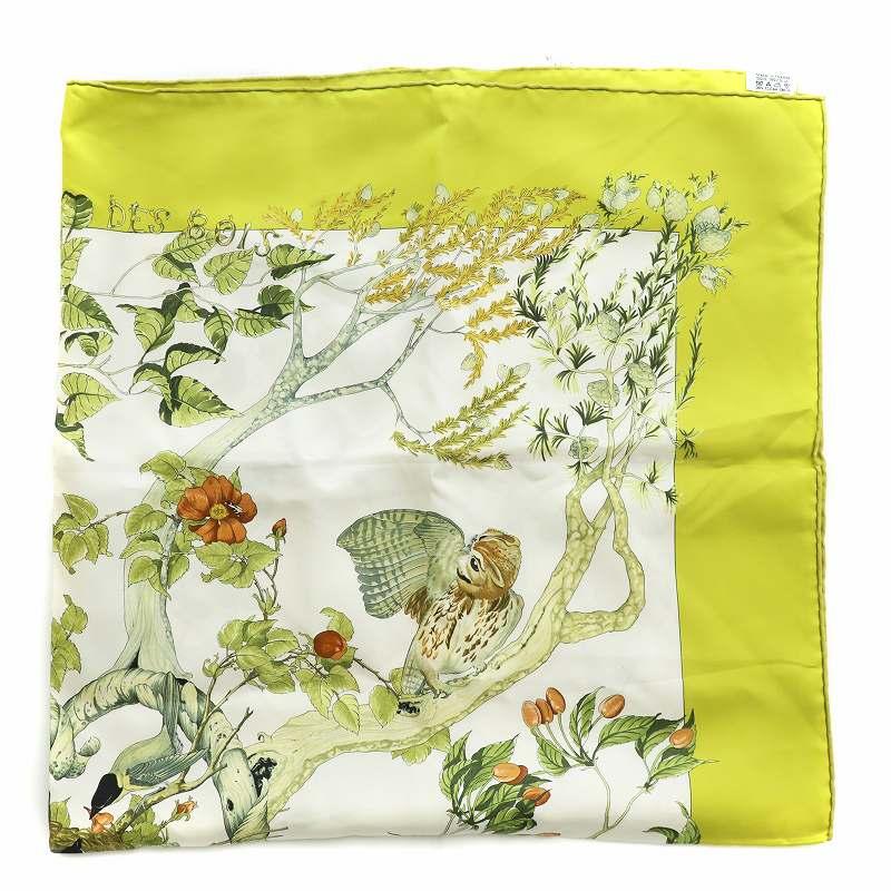 HERMES（エルメス） カレ90 AU COEUR DES BOIS 森の中で スカーフ 絹