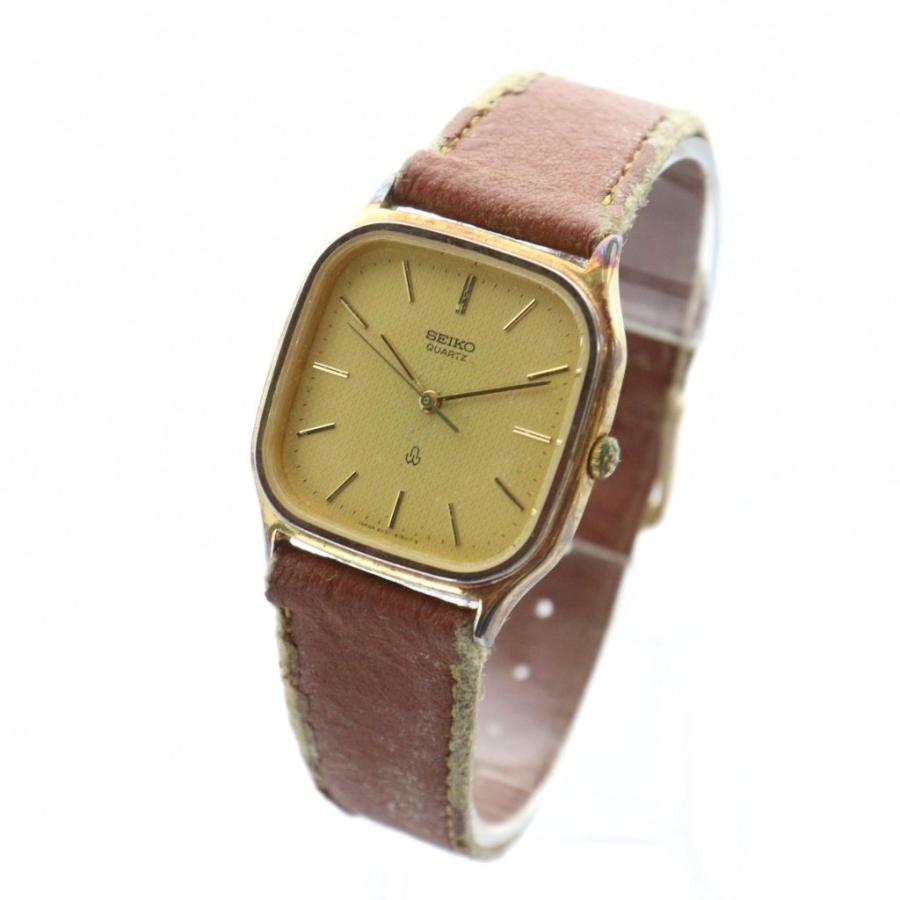 セイコー SEIKO ジャンク品 腕時計 ウォッチ クォーツ ロゴ スクエア