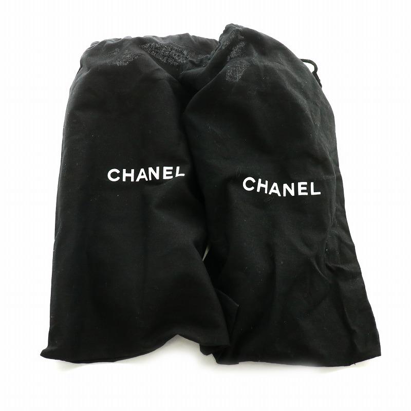 CHANEL（シャネル） パンプス フラットシューズ ココマーク スエード