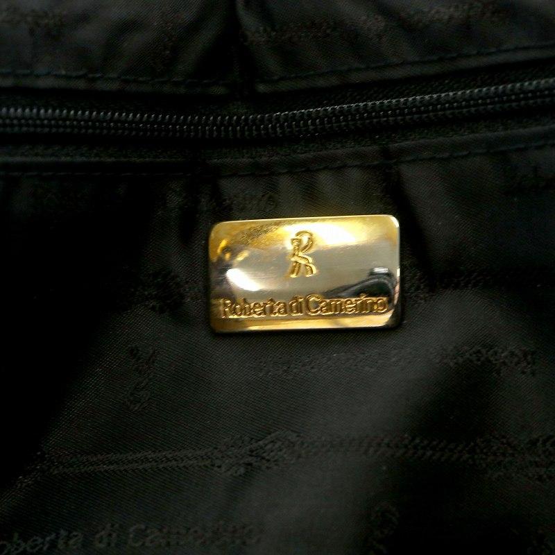 ロベルタディカメリーノ ヴィンテージ ベルベット ベロア ハンドバッグ