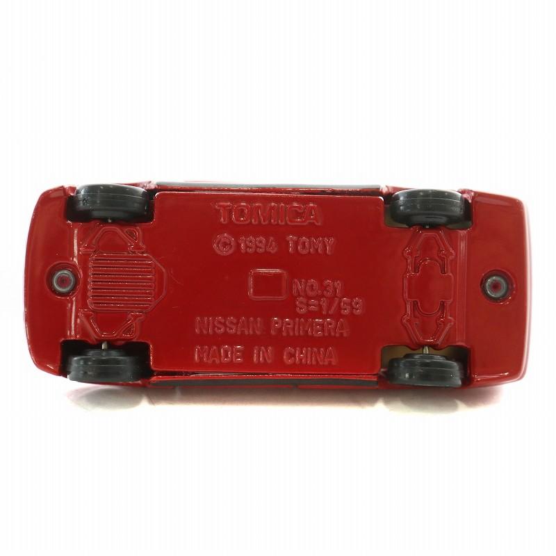 トミー TOMY 赤箱 No.31 日産 プリメーラ 1/59 トミカ ミニカー 赤
