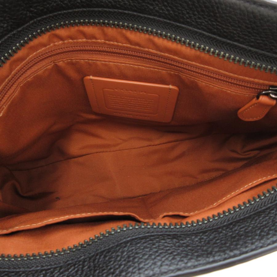 COACH（コーチ） ショルダーバッグ シグネチャー ロゴ レザー切替 PVC