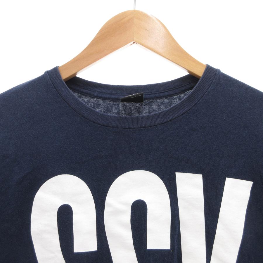 STUSSY　90s　Tシャツ　長袖　ネイビー　フェードカラー STUSSY 90s Tシャツ 長袖 ネイビー フェードカラー