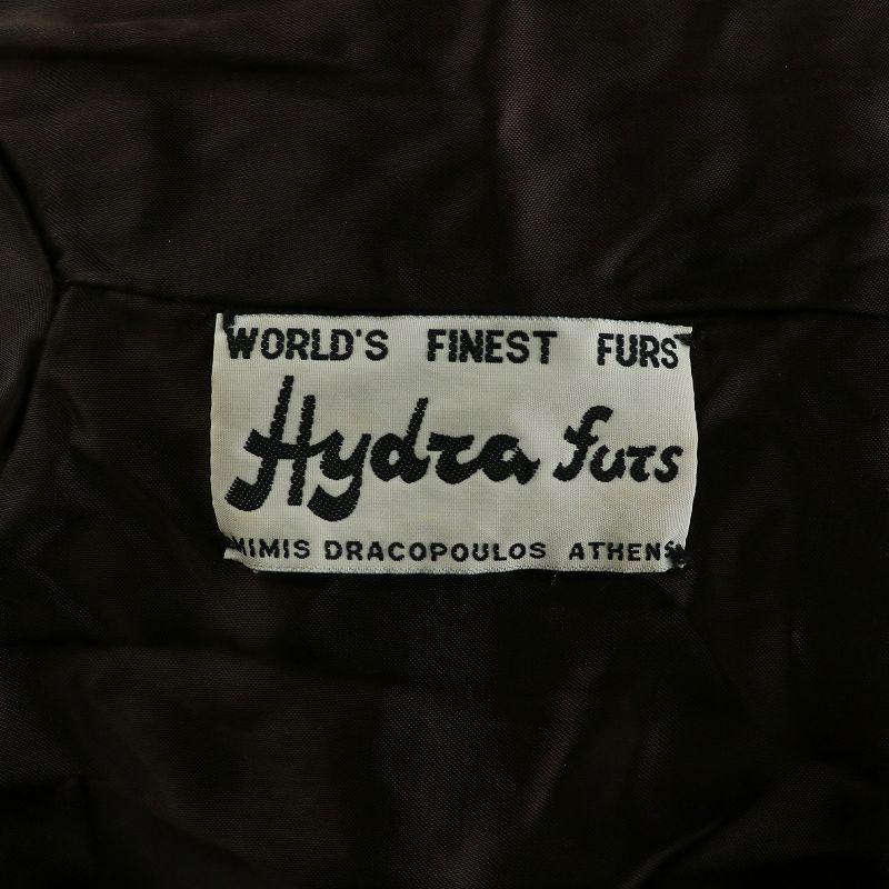 Hydra Furs ファーコート アウター 毛皮 ミンク ミドル 茶色 ブラウン