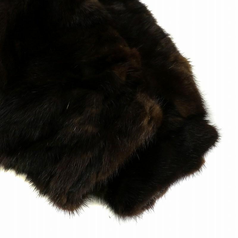 Hydra Furs ファーコート アウター 毛皮 ミンク ミドル 茶色 ブラウン