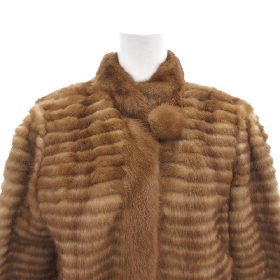 サンマルコファー SANMARCO FUR ミンクファーコート ハーフ丈