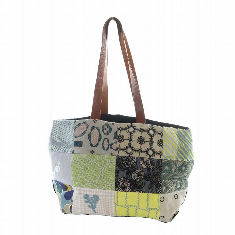 ミナペルホネン mina perhonen piece light mix ピースバッグ トート