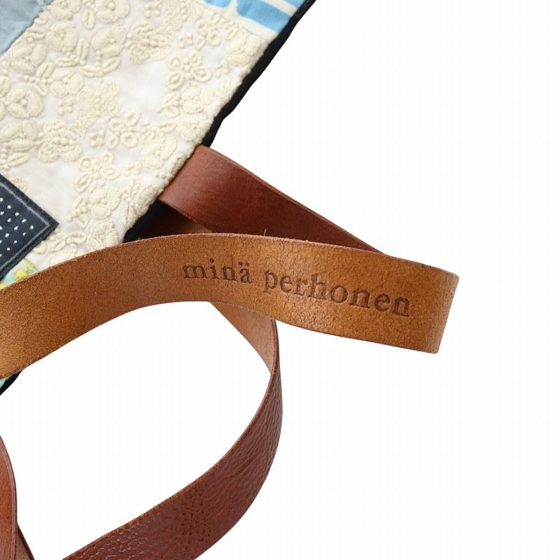 ミナペルホネン mina perhonen piece light mix ピースバッグ トート