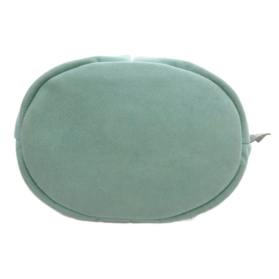 豊岡鞄 2way ハンドバッグ ショルダー スエードレザー 革 型押しロゴ