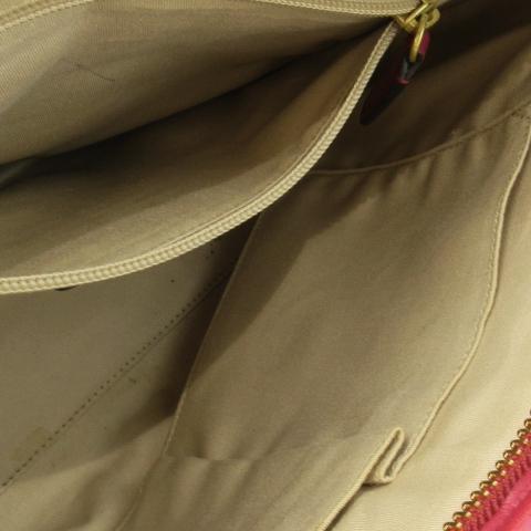 COACH（コーチ） ショルダーバッグ レザー 革 ロゴ タッセル付き 赤