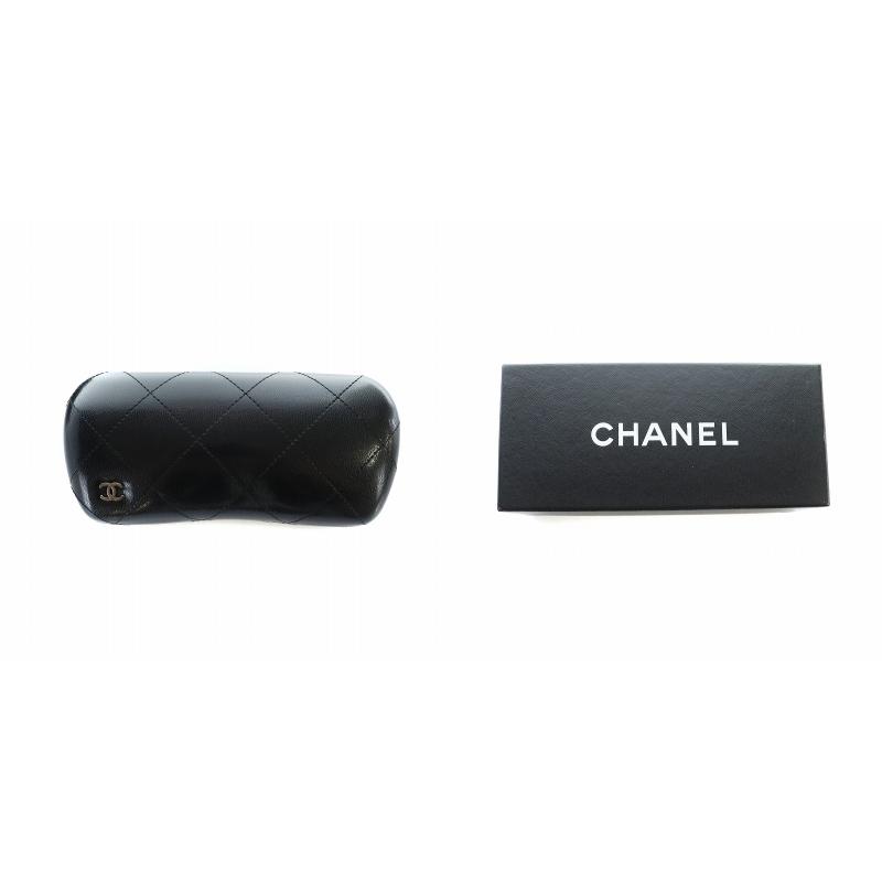 CHANEL（シャネル） サングラス 眼鏡 めがね チェック柄 オクタゴン