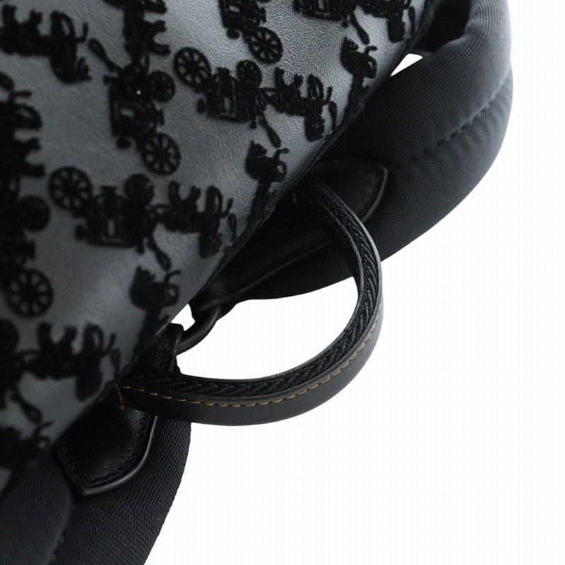 【美品】COACH バックパック ホース＆キャリッジ柄 COACH（コーチ） ヒッチ バックパック ウィズ ホース アンド