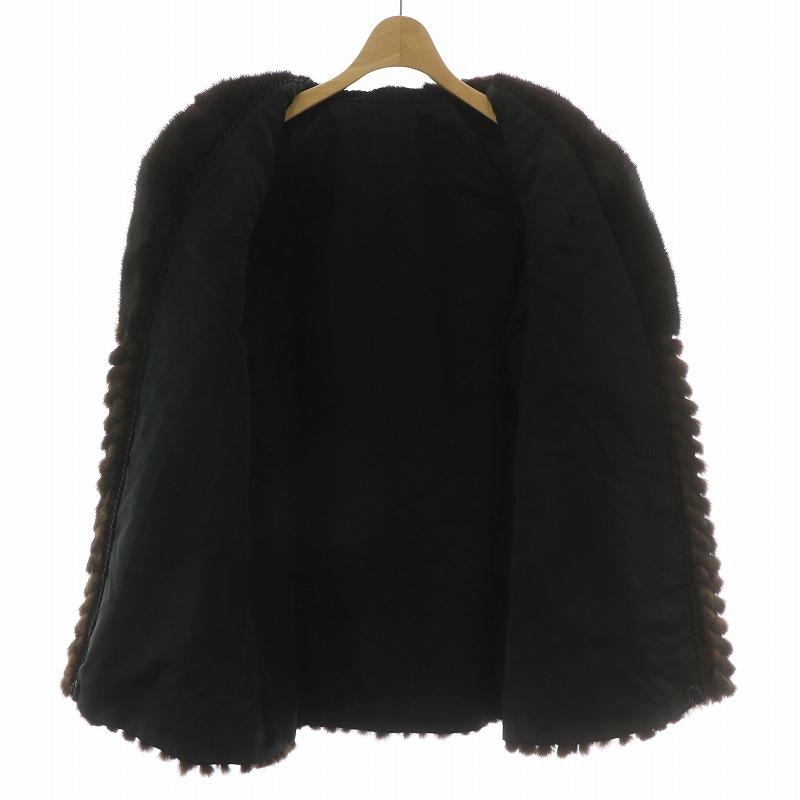 FASHIONED BY GIFU MOUHI ファーコート アウター 毛皮 ミンク ミドル
