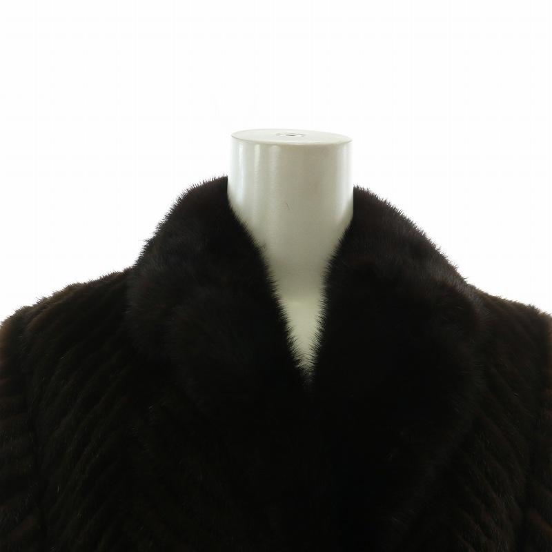 FASHIONED BY GIFU MOUHI ファーコート アウター 毛皮 ミンク ミドル
