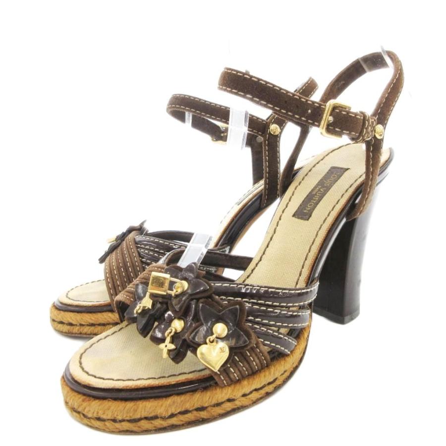 LOUIS VUITTON（ルイ・ヴィトン） サンダル ヒール ストラップ