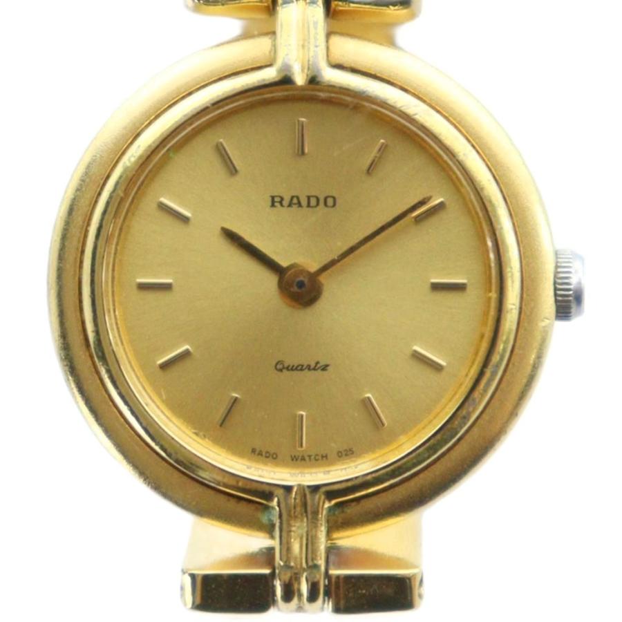 ラドー RADO 133.9675.2 腕時計 バングルウォッチ クォーツ ゴールド  