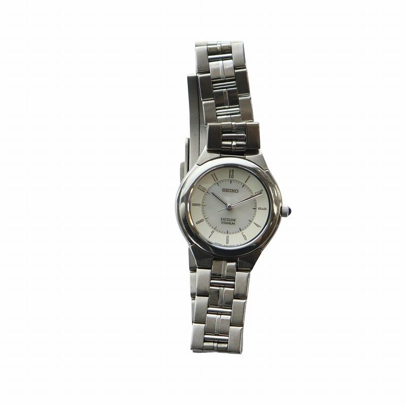 セイコー SEIKO エクセリーヌ EXCELINE 腕時計 ウォッチ クォーツ ロゴ