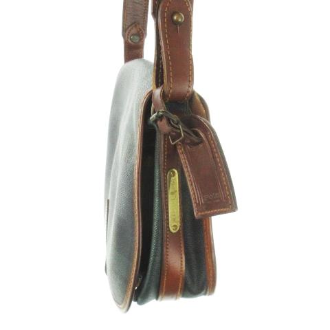 Polo Ralph Lauren レザー ショルダーバッグ ブラックウォッチ ポロ ラルフローレン POLO RALPH LAUREN ショルダーバッグ ブラック