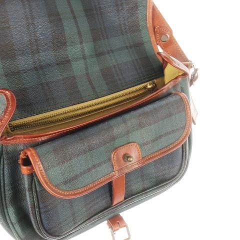 ポロ ラルフローレン POLO RALPH LAUREN ショルダーバッグ PVC レザー