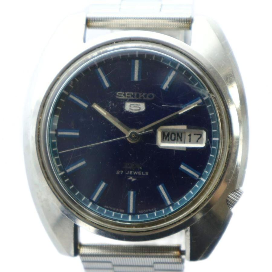 セイコー SEIKO ファイブ デラックス 腕時計 ウォッチ 自動巻き