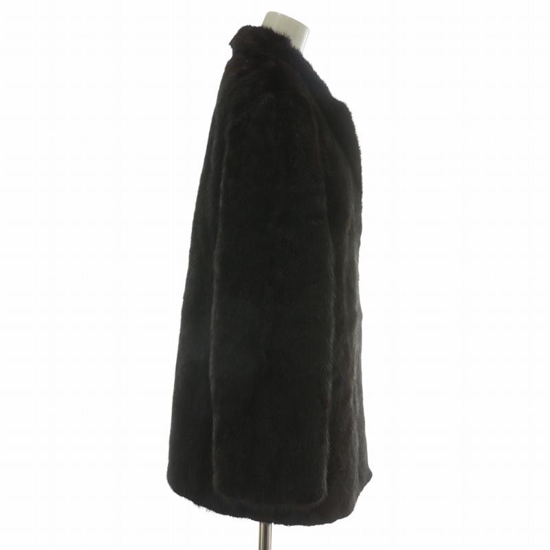 岐阜毛皮 GIFUMOUHI ファーコート アウター 毛皮 ミンク ミドル 13 XL 