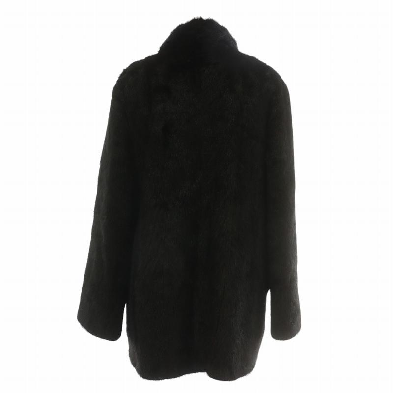 【中古】岐阜毛皮 GIFUMOUHI ファーコート アウター 毛皮 ミンク ミドル 13 XL 茶色 ブラウン /XZ ■GY18 レディース 岐阜毛皮 GIFUMOUHI ファーコート アウター 毛皮 ミンク ミドル 13 XL
