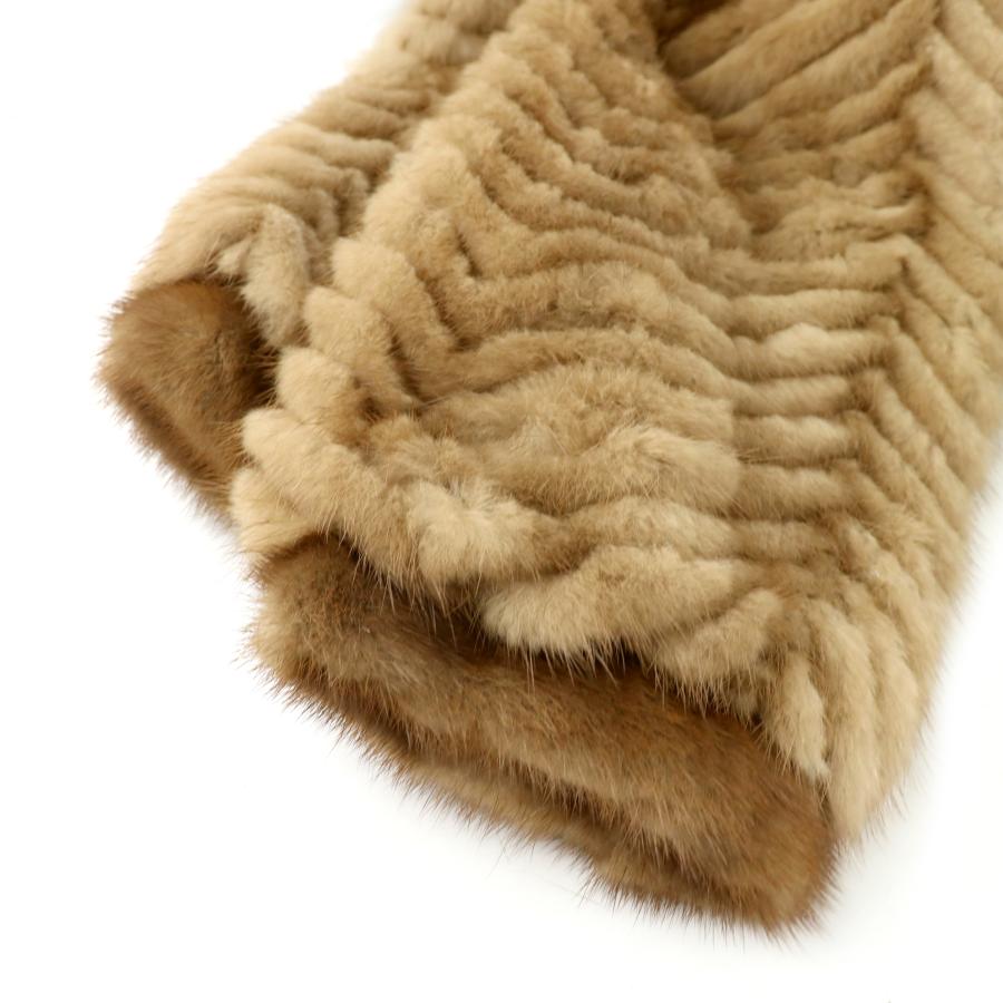 サンマルコファー SANMARCO FUR ファーコート ハーフ ミドル ミンク