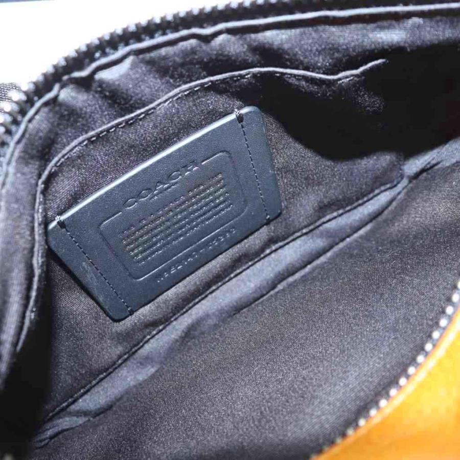 COACH（コーチ） ウエストポーチ ボディバッグ 斜めがけ レザー 型押し