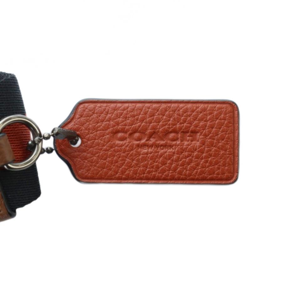 COACH（コーチ） ウエストポーチ ボディバッグ 斜めがけ レザー 型押し