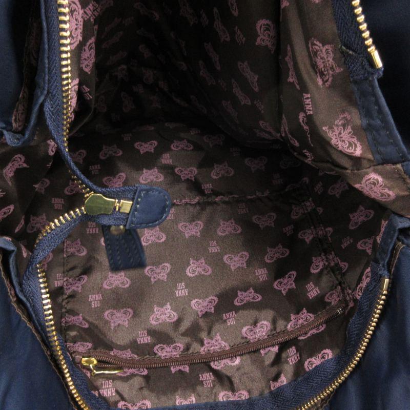 ANNA SUI（アナスイ） ハンドバッグ トート 肩掛け ロゴ キルティング