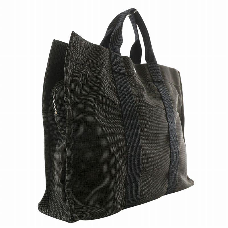 HERMES（エルメス） エールラインMM トートバッグ ハンド ナイロン