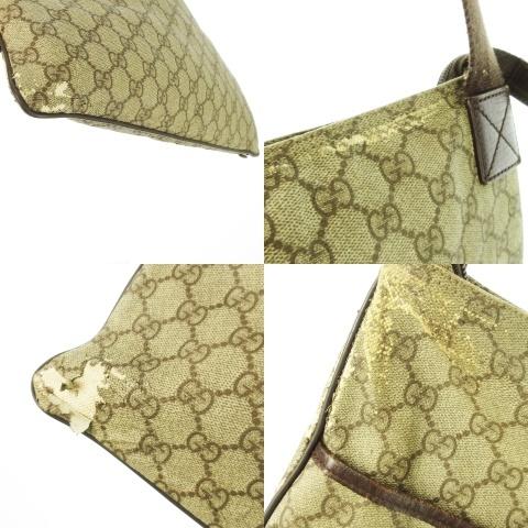 グッチ GUCCI ショルダーバッグ GGスプリーム 141198 ブラウン