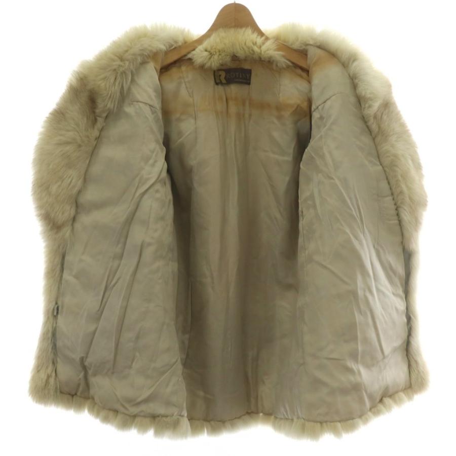 ロティニー ROTINY ファーコート アウター 毛皮 フォックス ミドル 9 M