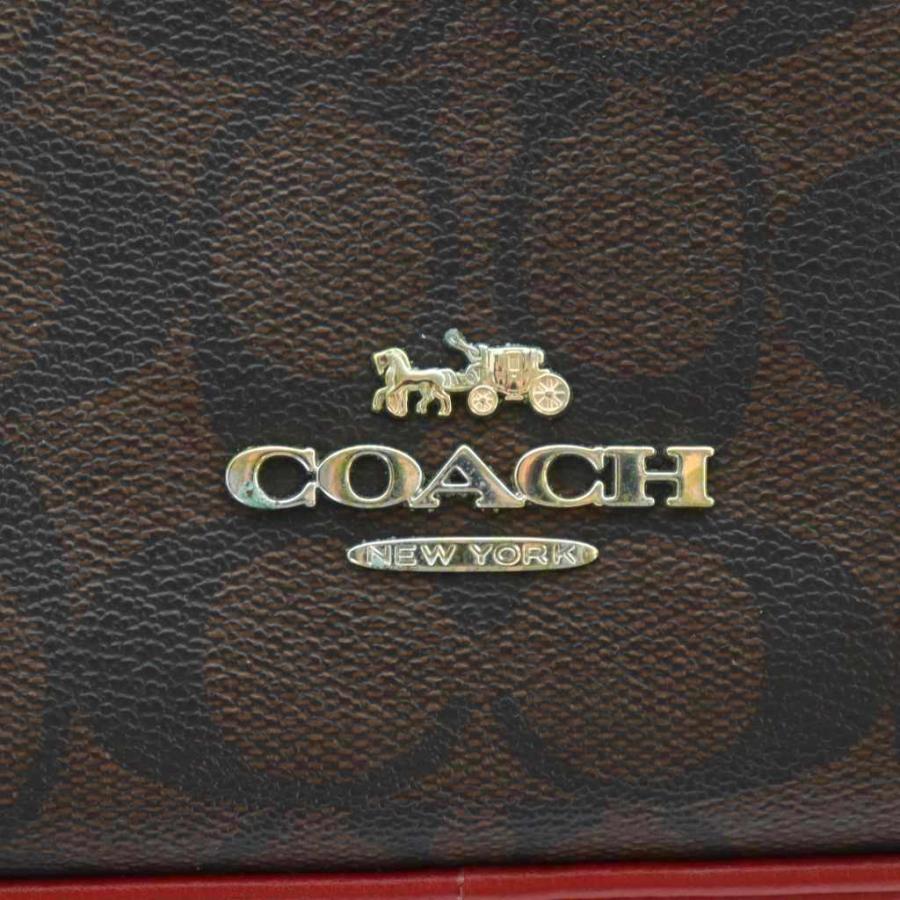 COACH レッド ロゴハンドバッグ コーチ COACH バッグ （レッド） -ファッション通販 FASHION WALKER