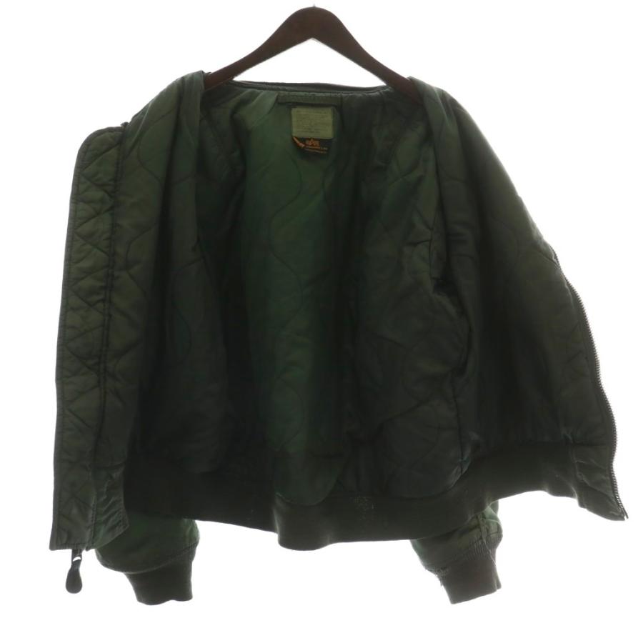 ALPHA INDUSTRIES USA製 90s MA-1 フライトジャケット ブルゾン