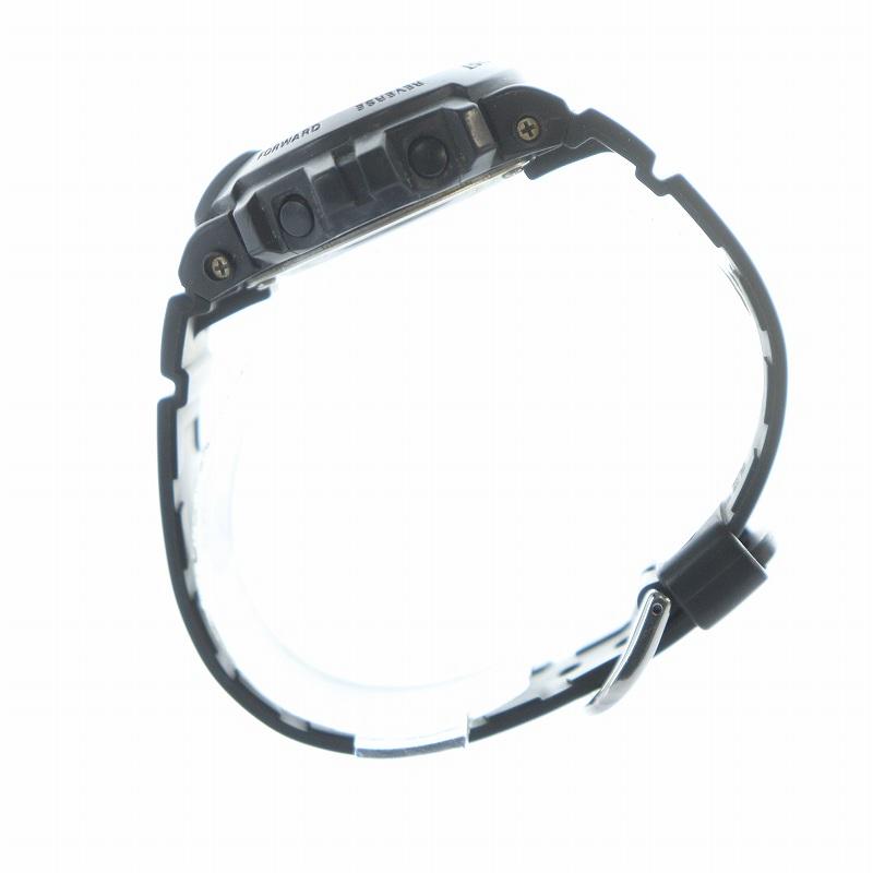 SEIKO◇自動巻腕時計/アナログ/レザー/BLK/BLK/SS/4R34-00C0/5 SPORTS