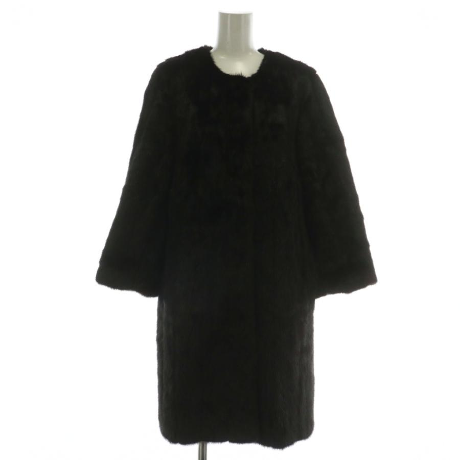 【格安難有】毛皮ファーコート　茶　サイズ11 moonbat y2k ムーンバット MOONBAT FOND ファーコート アウター 毛皮 ミンク ノー