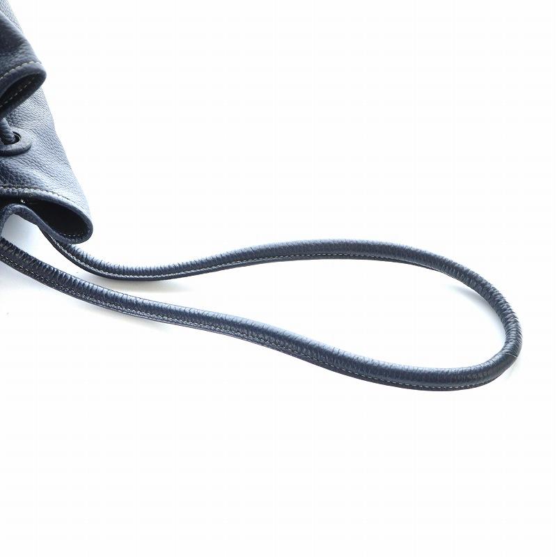 ヴァジック VASIC ショルダーバッグ ワンショルダー 巾着型 レザー