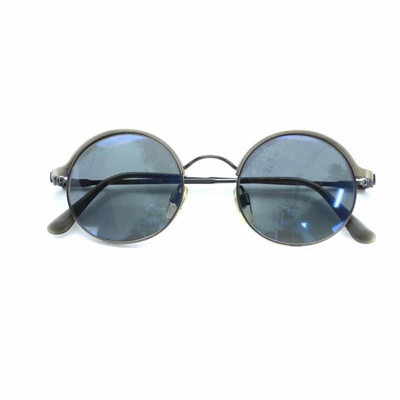エンポリオ アルマーニ オーバル メタルサングラス サングラス 金具 眼鏡 丸 EMPORIO ARMANI エンポリオアルマーニ サングラス 眼鏡 めがね 丸