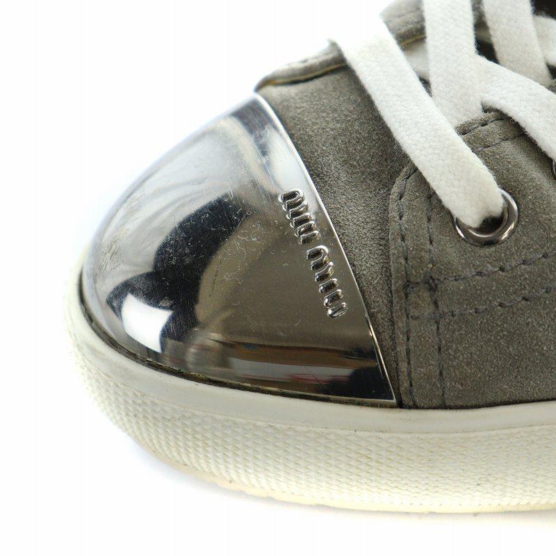 miu miu（ミュウミュウ） ローカットスニーカー シューズ 靴 スエード