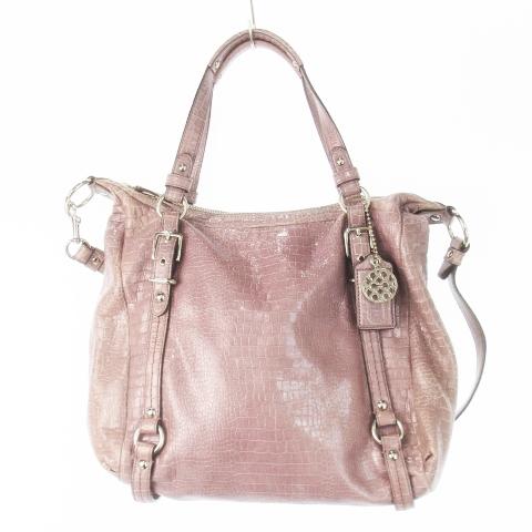 COACH（コーチ） ハンドバッグ 2way ショルダーバッグ レザー 革 