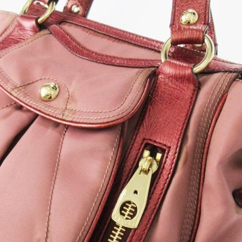 CELINE セリーヌ トートバッグ ハンドバッグ ナイロン レザー 革